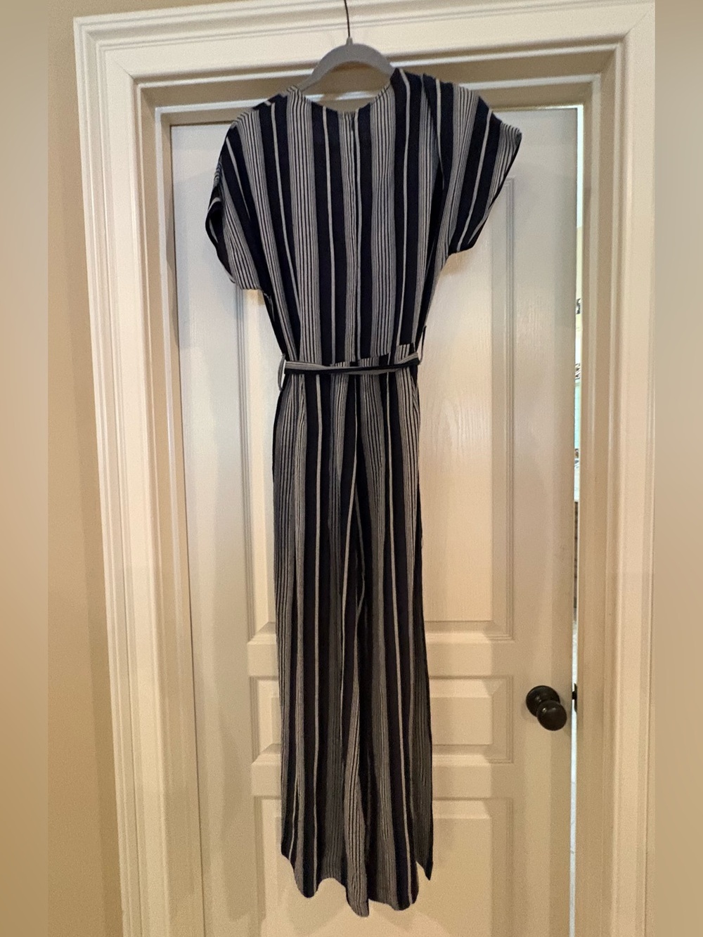 Rails Angela Mediterranean Stripe Navy Jumpsuit - Picture 6 of 11